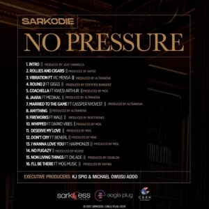 Sarkodie - No Pressure Album