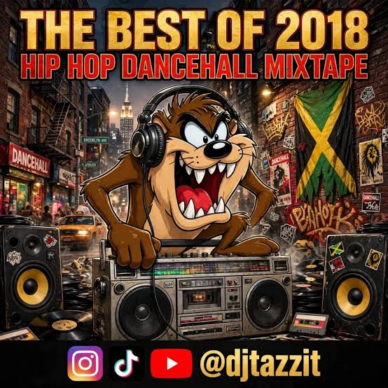 DJ Tazzi T - The Best Of 2018 Hip Hop Dancehall Mixtape