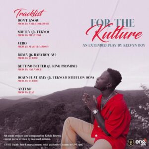 For the Kulture EP by Kelvyn Boy