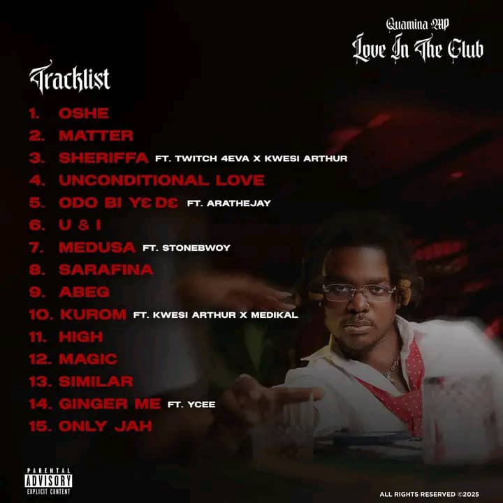 Quamina MP - Love In The Club Album Zip Download
