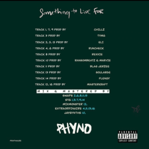 Phyno - Something to Live For Album